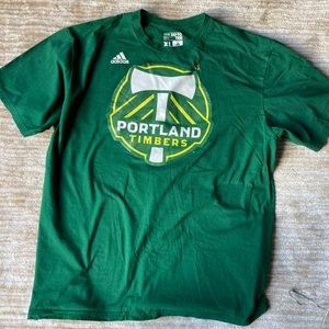 Adidas Portland Timber’s T Shirt (XL)